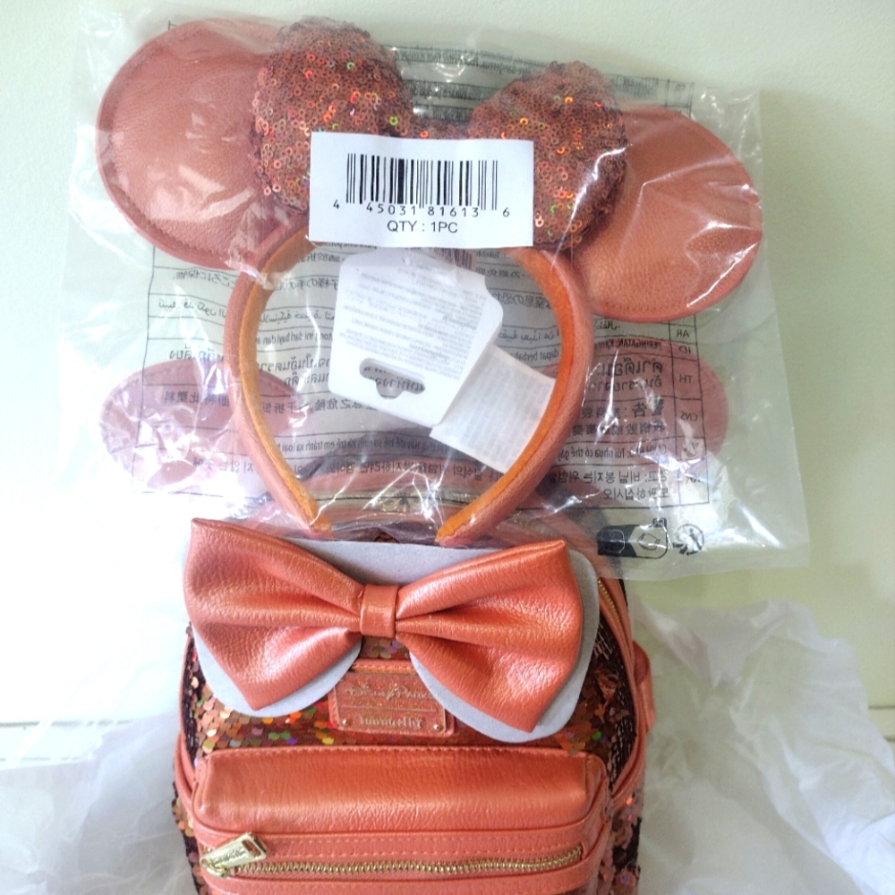 Loungefly Disney Sequin BP & Ears